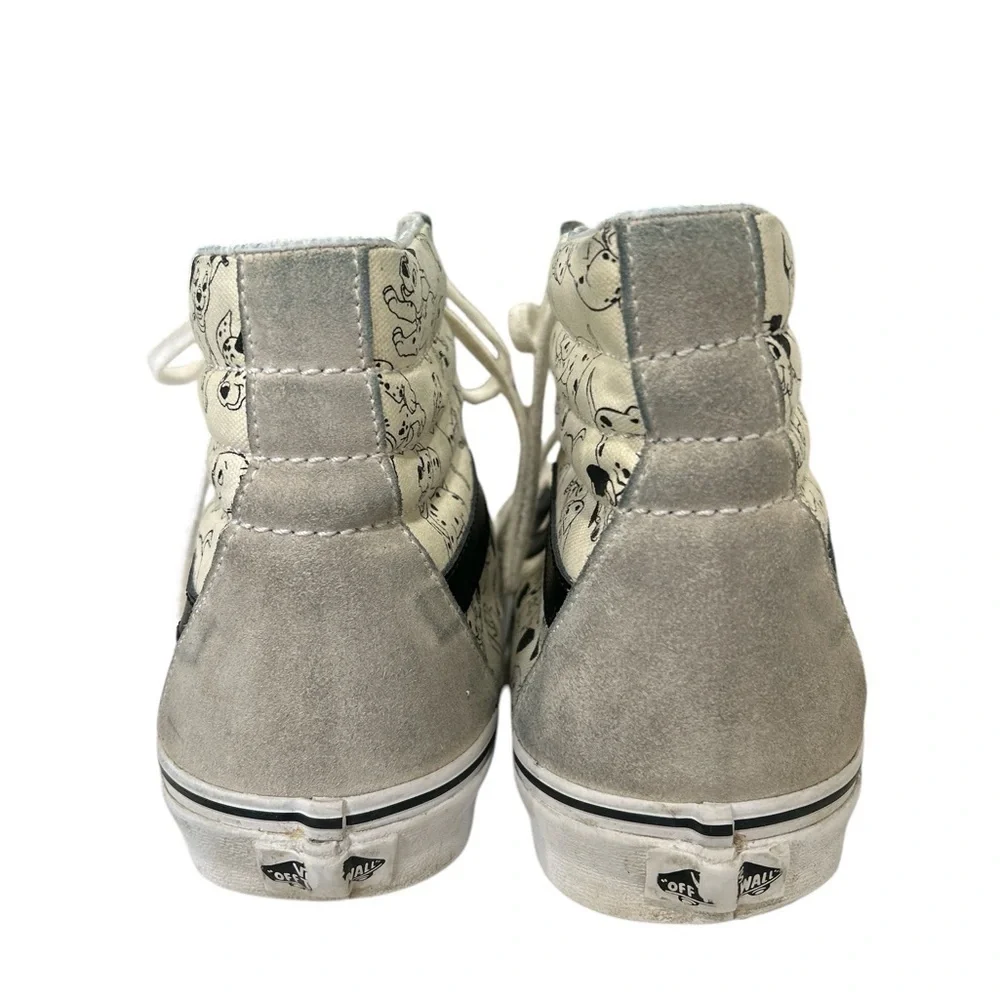 Vans x Disney 101 Dalmatians RARE Sk8-Hi High Top Lace Up Sneakers - Size 10